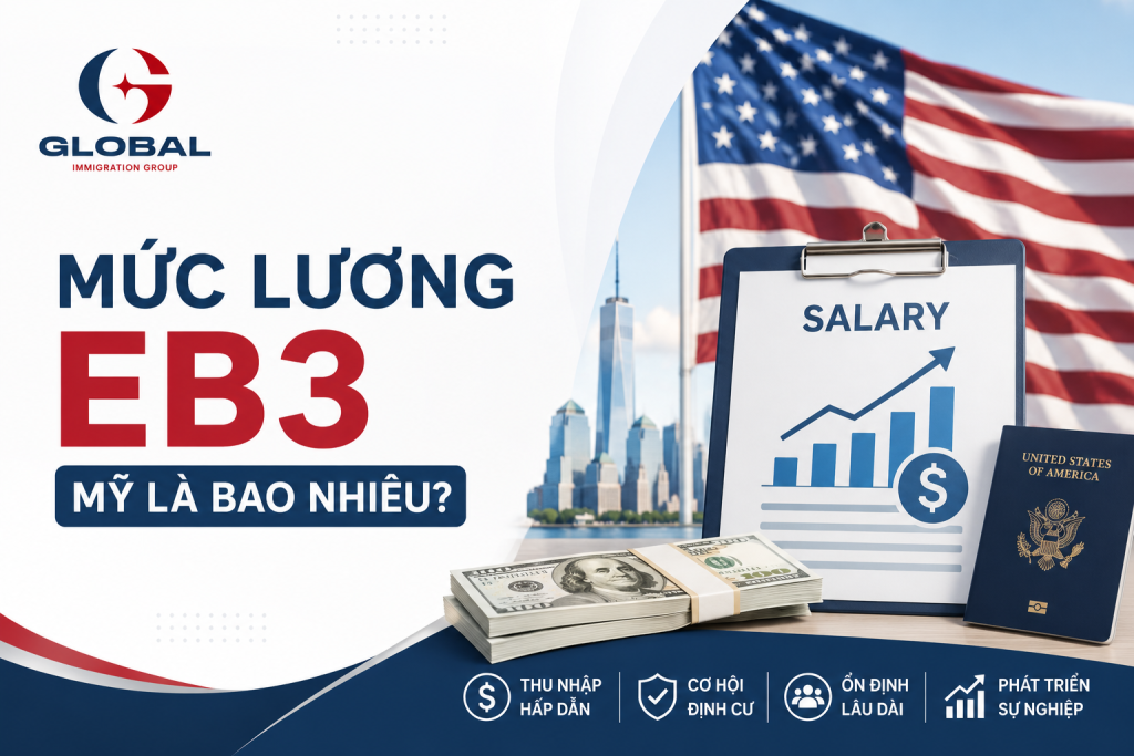 Đi EB3 Mỹ lương bao nhiêu? Thu nhập thực tế và khả năng ổn định cuộc sống